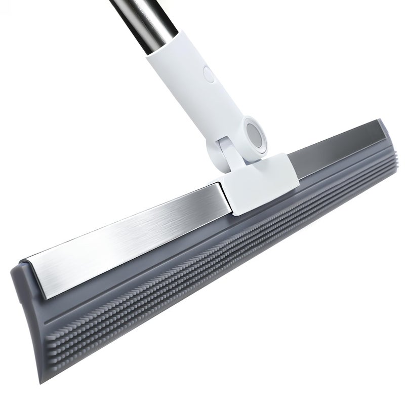 Purexa Professional Air Broom for Water & Pet Hair Removal, Floor Squeegee for Tile, Hardwood & Under-Furniture Cleaning with 51â€³-58â€³ Telescoping Handle & 180Â° Rotating Head - Image 1