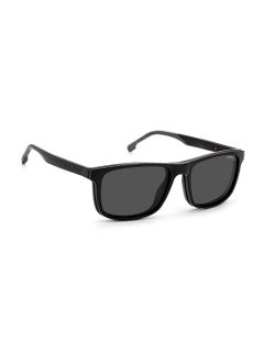 Carrera Men's Polarized Rectangular Sunglasses - Carrera 8053/Cs Black Millimeter - Lens Size: 55 Mm  - Image 2