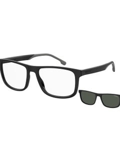 Carrera Men's Polarized Rectangular Sunglasses - Carrera 8053/Cs Black Millimeter - Lens Size: 55 Mm  - Image 5