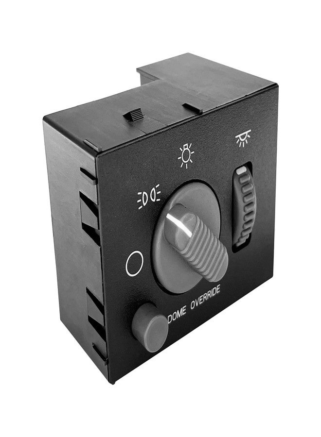 ATRACYPART Headlight Switch Instrument Panel Dimmer Switch Gray Knob | Replacement for 1999-2002 Chevy Avalanche, Silverado, Suburban, Tahoe & GMC Sierra, Yukon | Replaces# 15755595, D1534G, DS-968 - Image 1