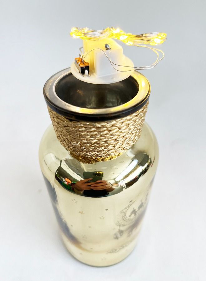 شيانغ يو مصباح محمول زخرفي رمضان أضواء الفوانيس بقيادة نجمة القمر - Image 3