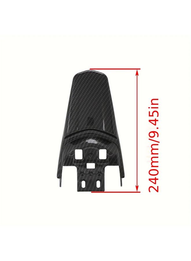 Black Polypropylene Mud Guard for Sur Ron Off Road Motorcycles - Image 2