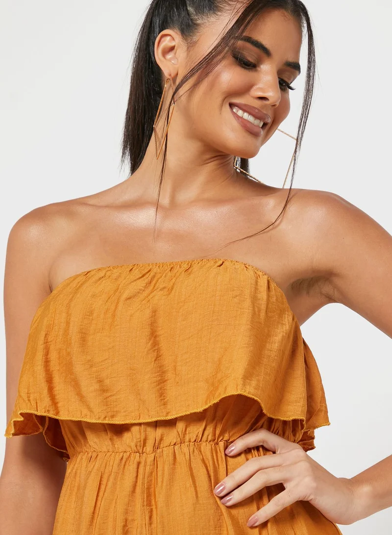 Ginger Ruffled Top Jumpsuit