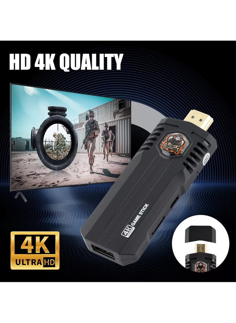 FIPKA - X8 pro 4K Retro Game Console 30000+ Video Game Stick +2x Wireless Controllers - Image 1