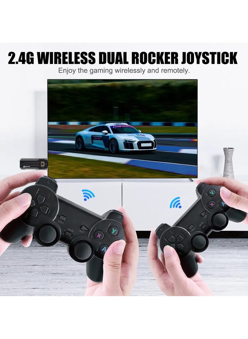 FIPKA - X8 pro 4K Retro Game Console 30000+ Video Game Stick +2x Wireless Controllers - Image 1