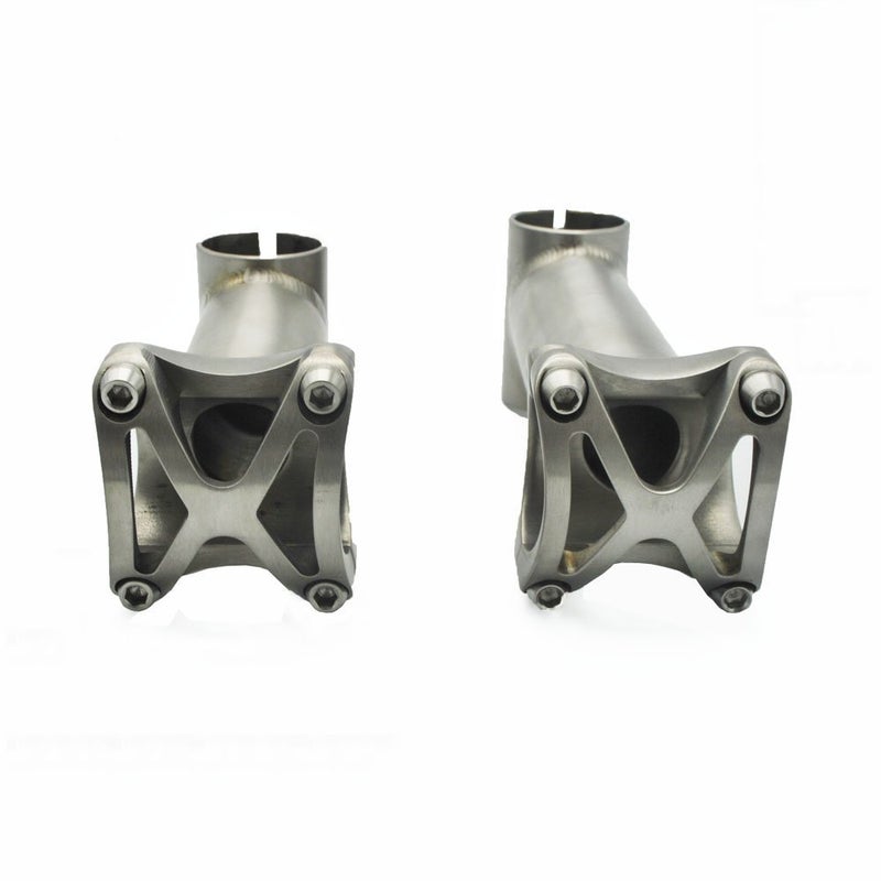 TiTo Titanium Bicycle Stem Bike Stem MTB Mountain Road Handlebar Stem 25.4mm/31.8mm X Length 50/60/70/80/90/100/110/120mm (X Style 31.8mm, Length 80mm) - Image 5