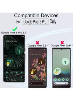 Ibywind Pack of 2 Google Pixel 6 Pro Screen protector 6.7 Inch with with Alignment Frame Bubble Free Smart Film Tech 99% HD Clear Easy to install  - Image 2