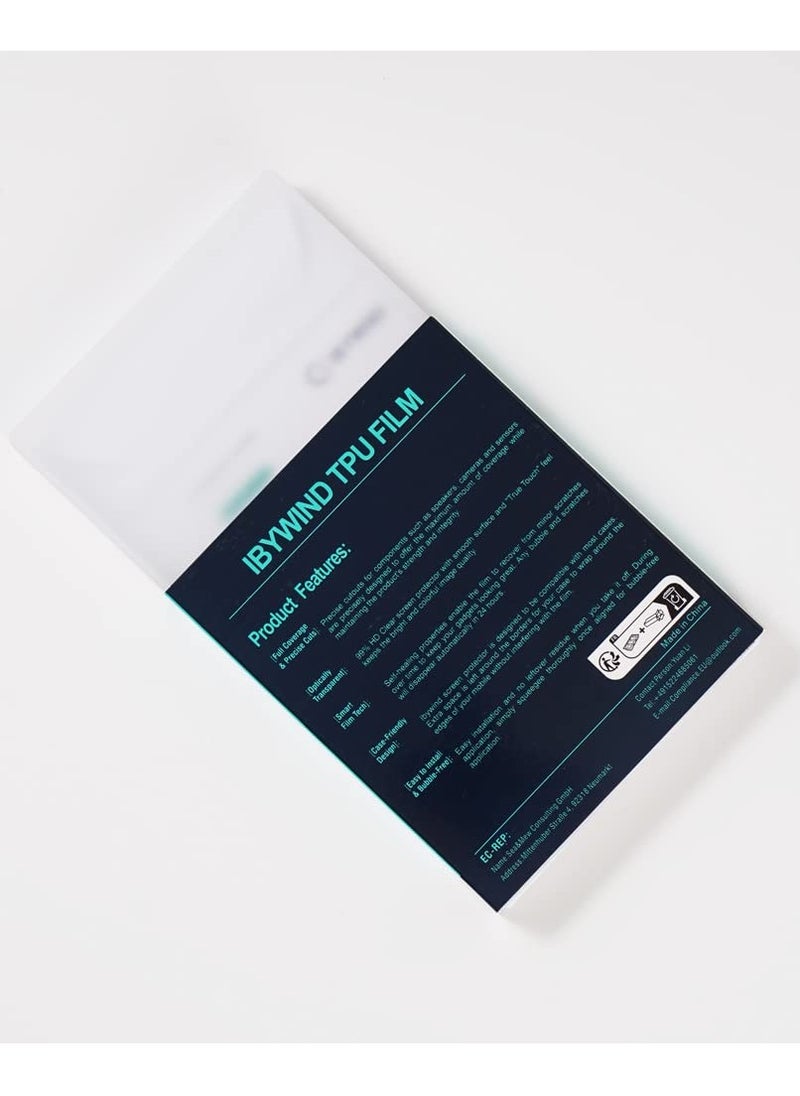 Ibywind - Pack of 2 Google Pixel 6 Pro Screen protector 6.7 Inch with with Alignment Frame Bubble Free Smart Film Tech 99% HD Clear Easy to install - Image 1