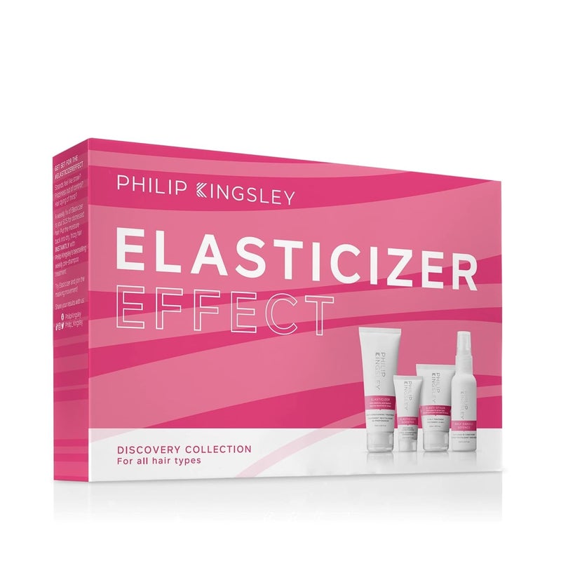 PHILIP KINGSLEY Elasticizer Deep Conditioning Treatment Hair Care Kit - Repair Hair Mask, Booster, Leave-In Conditioner Spray and Styling Cream, Adds Bounce and Shine, for Dry Damaged Hair - Image 1