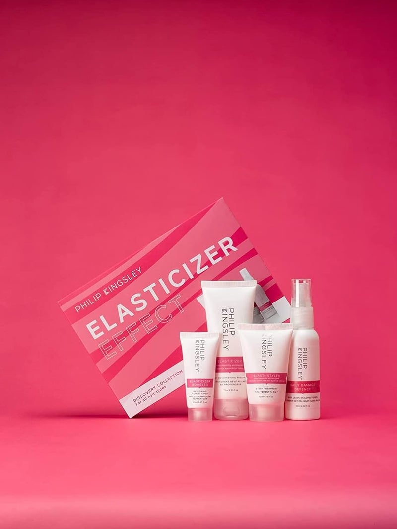 PHILIP KINGSLEY Elasticizer Deep Conditioning Treatment Hair Care Kit - Repair Hair Mask, Booster, Leave-In Conditioner Spray and Styling Cream, Adds Bounce and Shine, for Dry Damaged Hair - Image 3