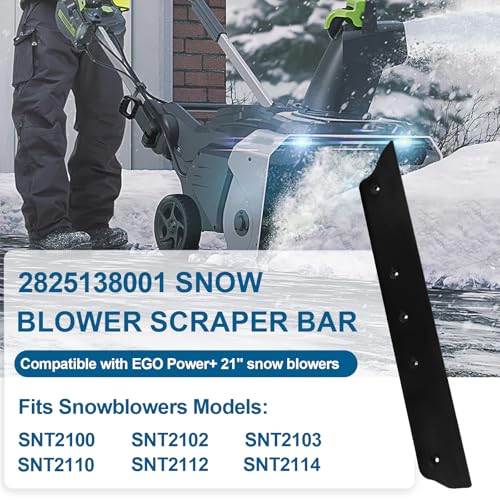 HWEIUA 21" Snow Blower Scraper Bar 2825138001 Scraper Assembly Replacement for EGO Snow Blowers SNT2100, SNT2102, SNT2103, SNT2110, SNT2112 SNT2114, Snow Blower Replacement Parts - Image 4
