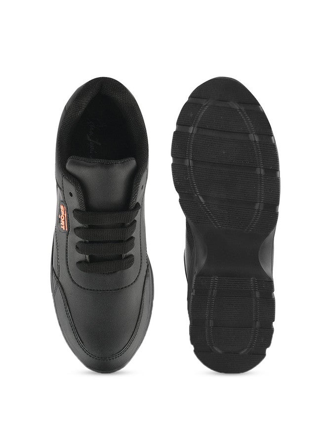 Shoetopia أحذية رياضية للبنات من شوتوبيا ذات مقدمة دائرية - Image 5