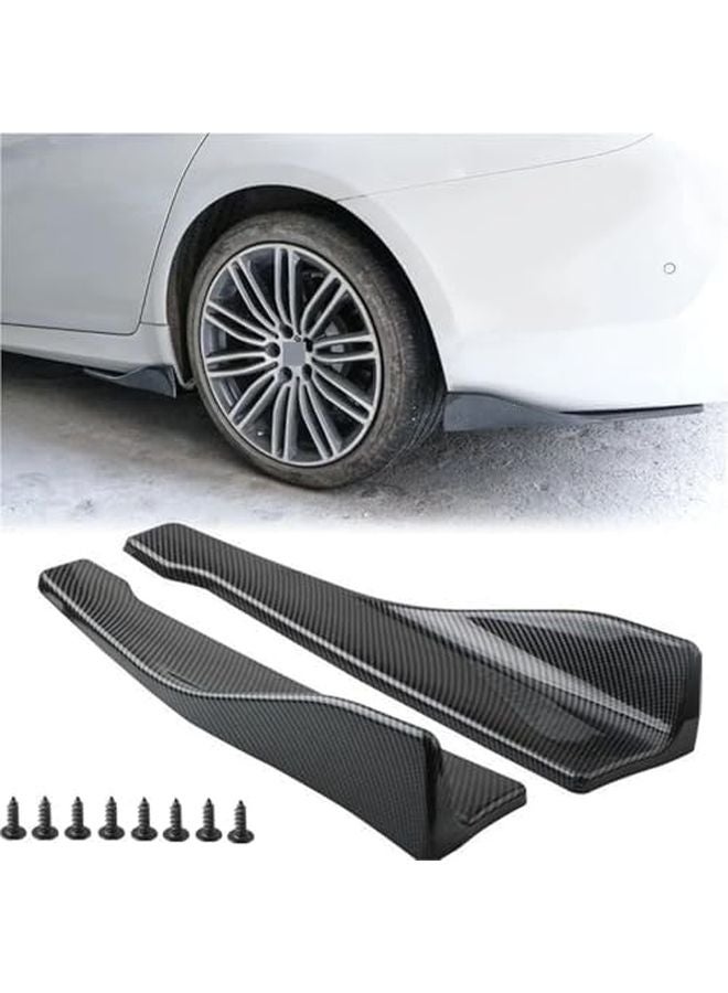 Black Front Rear Bumper Lip Spoiler Diffuser Splitter Scratch Protector For Nissan 350Z 370Z Altima GT R - Image 3