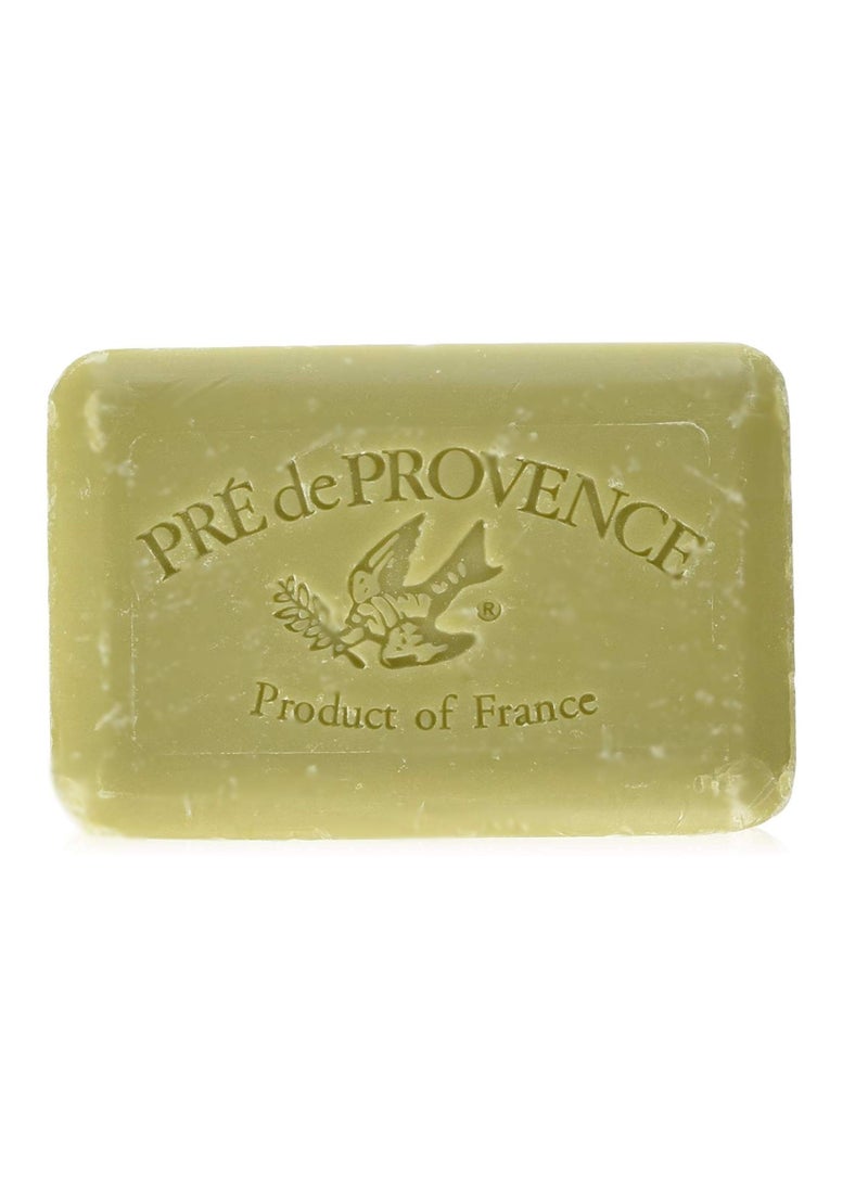 Pre De Provence Pre de Provence Artisanal Soap Bar, Enriched with Organic Shea Butter, Natural French Skincare, Quad Milled for Rich Smooth Lather, Olive Oil & Lavender, 12.3 Ounce 