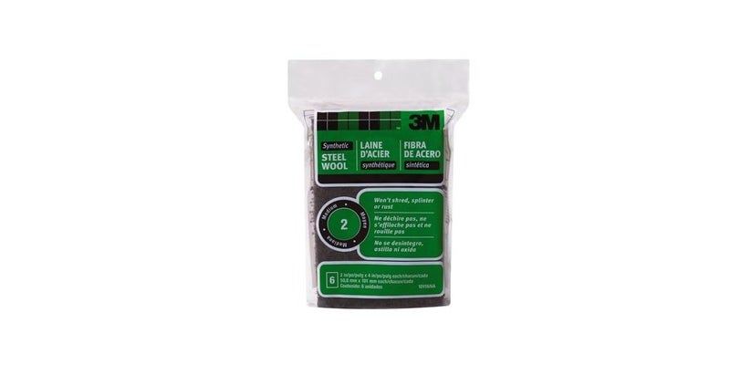 3M Synthetic Steel Wool Pads, #2 Medium, 6-Pads, Use Wet Or Dry, Compatible With Water-Based Strippers & Finishes, Will Not Shred, Splinter Or Rust Like Steel Wool Does, Rinse and Reuse (10116NA) - Image 4