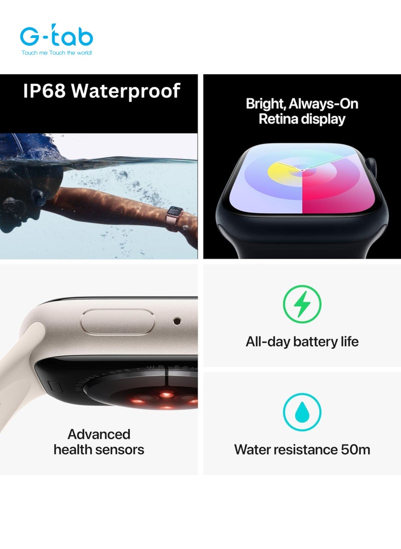 G-Tab G-Tab GS9 Mini/1.75 Inches Amoled/Always Display On/Raise to Awake/Health Tracking/Multi Sport Mode/1 GB Storage/15 months Warranty  - Image 5