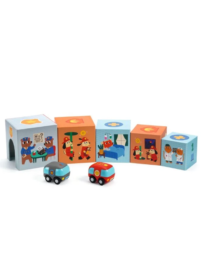 DJECO Topanicar Block & Towers