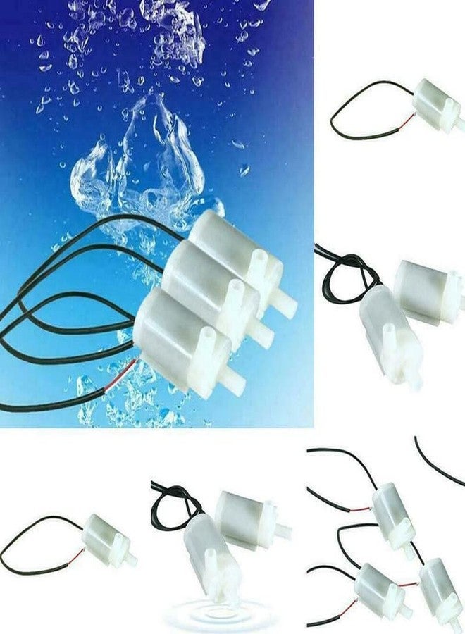 ESPtronics مضخة مياه صغيرة من شركة ERH India، قطعة واحدة، بمحرك تيار مستمر 9 فولت، مناسبة لأحواض السمك، ونوافير المياه، والأجهزة الطبية، وصناعة السيارات، وأنظمة التبريد، إلخ. - Image 4
