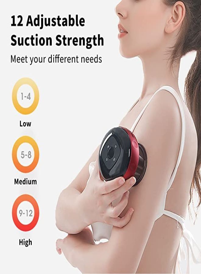Intelligent Portable Hot Compress Scraping Cupping Device Breathing Tank Pulling Suction Pressure Relief Muscle Relaxation - Image 4