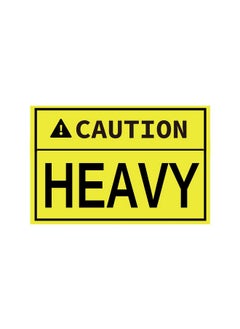 Remarkable Caution Heavy Sticker 2 X 3 Inch Fluorescent Yellow Heavy Special Handling Shipping Pallet Label Stickers For Shipping And Packing （300Pcs Per Roll）  - Image 4