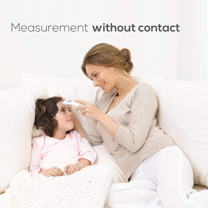 Beurer FT90 Contactless Clinical Thermometer Contactless infrared technology Measurement in seconds Fever indicator Stores 60 readings Illuminated XL display Certified medical device - Image 3
