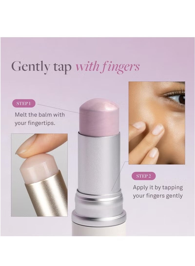 HINCE hince True Dimension Radiance Balm, 5g (Clear) - Natural Shimmer Face Highlighter with Transparent Tones to Brighten Skin. Ultra - Slim Texture, a Multi - use Makeup Stick for Blush and Eyeshadow  - Image 3