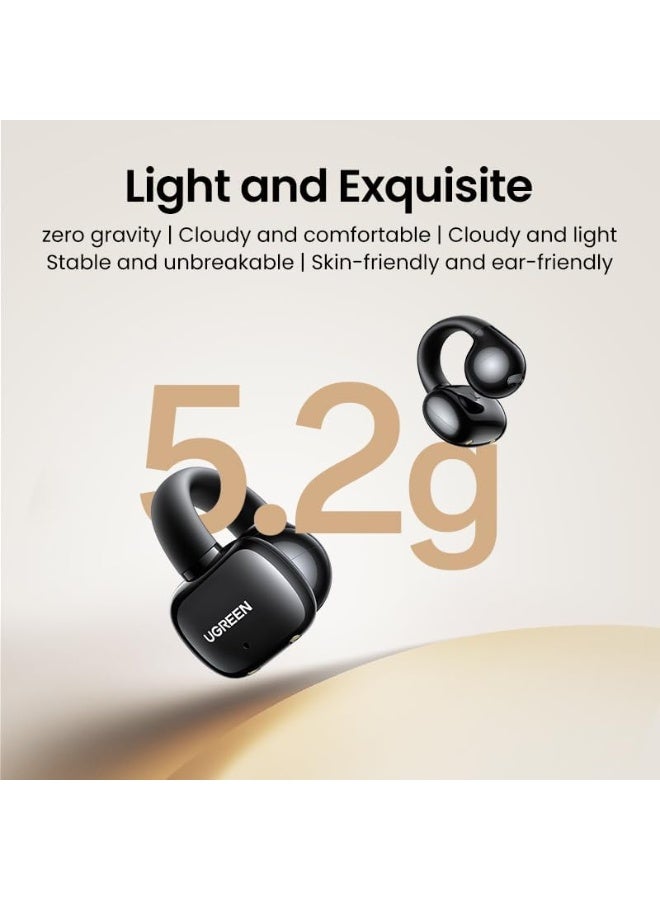 UGREEN ECO True Wireless Earbuds with Bluetooth 5.2 and 30H Playback – Black - Image 3