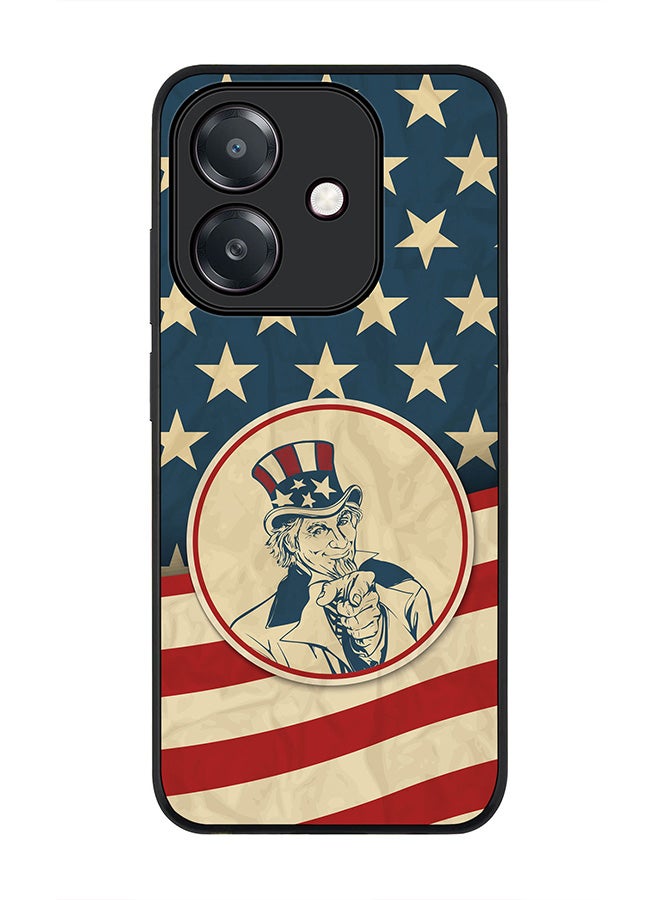 Stylizedd For Oppo A60 5G / A3 5G / A3x 5G Case,Slim fit Camera Protection, Shockproof Thin Phone cover - We Want You - Image 1