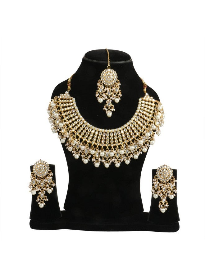 Karatcart 22K GoldPlated Kundan Necklace for Women - Image 5