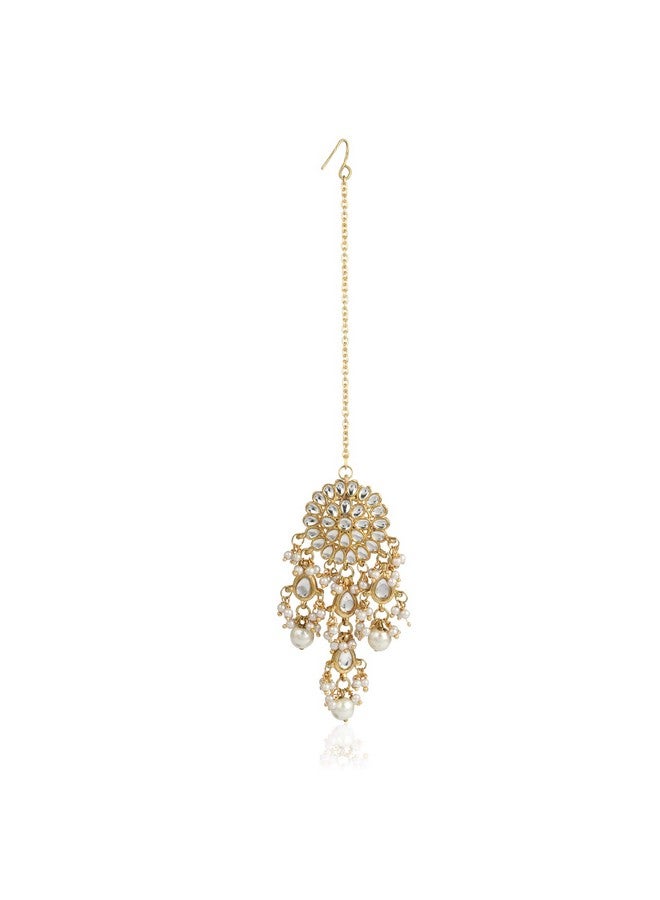 Karatcart 22K GoldPlated Kundan Necklace for Women - Image 4