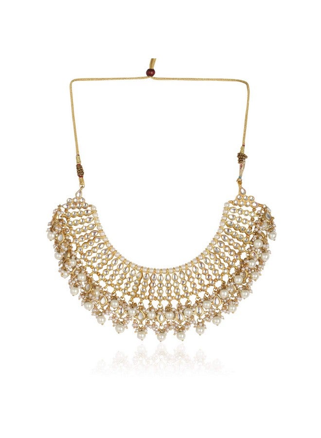 Karatcart 22K GoldPlated Kundan Necklace for Women - Image 2