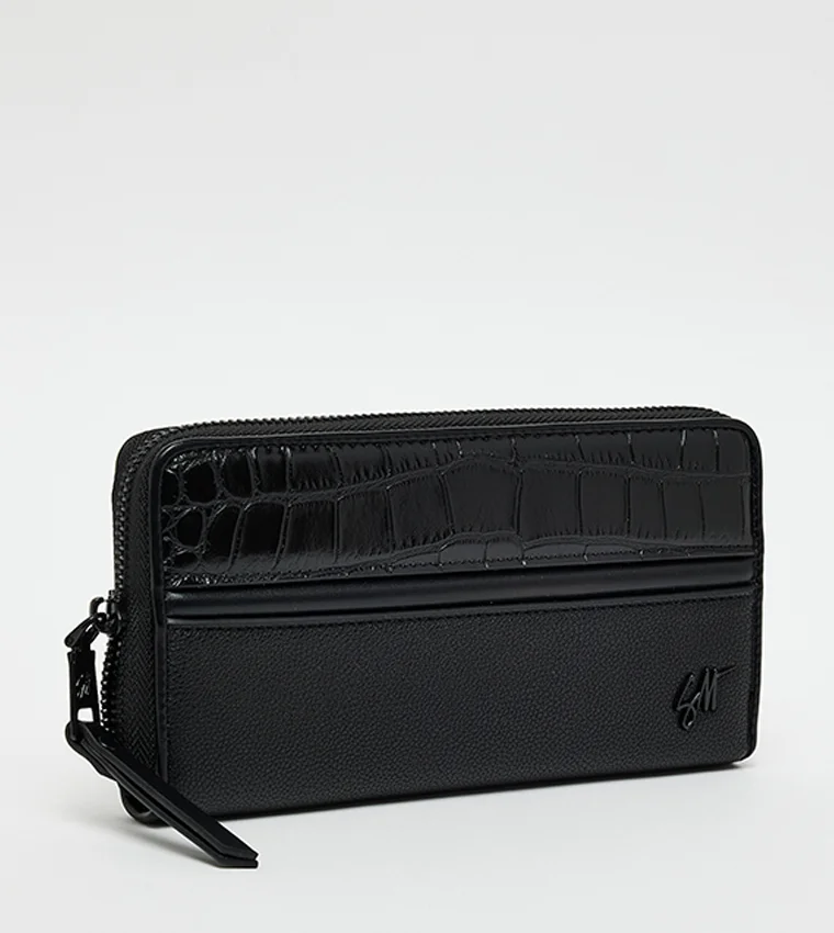 ستيف مادن Bmonay Textured Long Wallet