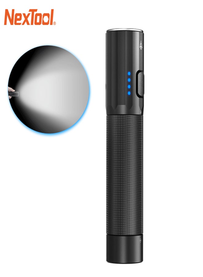 NexTool LED Tactical Flashlight 1200lm Waterproof 4500mAh EDC Flash Light with 4 Modes/10W Fast Phone Charging Supported - Image 1