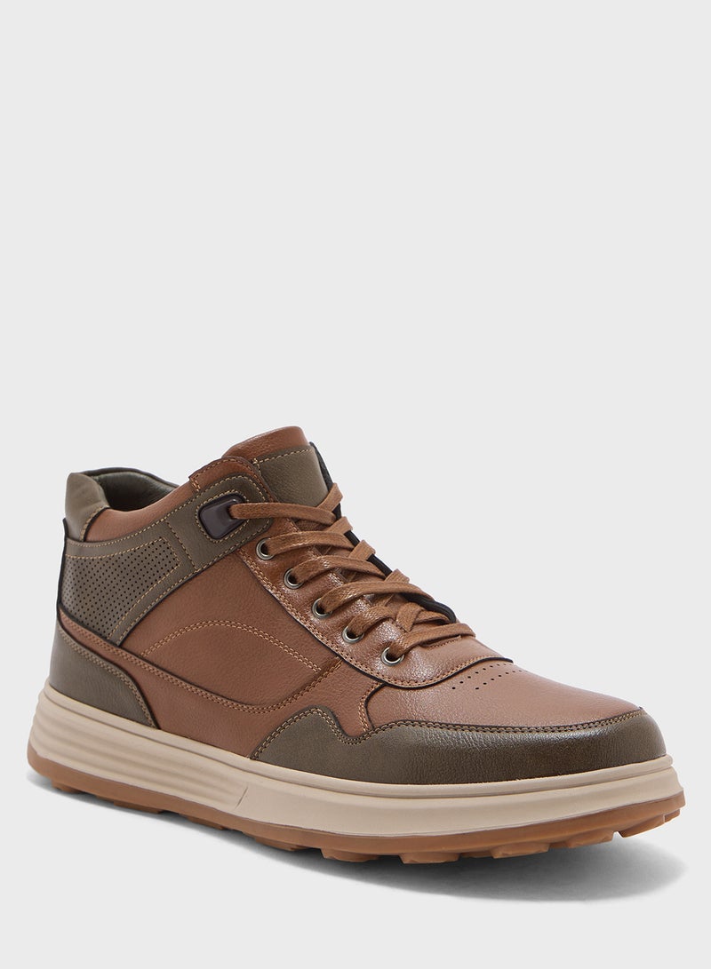 Robert Wood Smart Casual High Top Sneakers  - Image 2