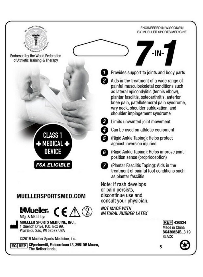 مولر شريط الطب الرياضي الأسود - Image 2