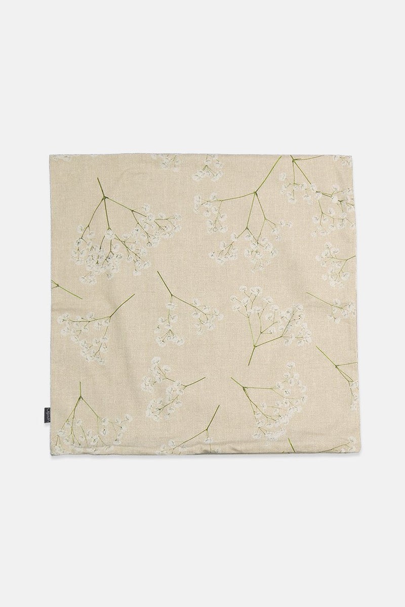 Vestio Textiling Pillow Cover 50 L x 50 H cm, Beige  - Image 1