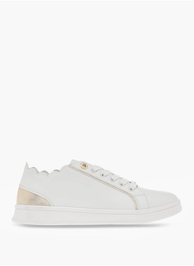 ELLE Women's Panelled Lace-Up Sneakers  - Image 3