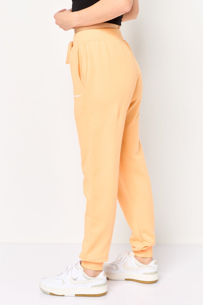 Champion Women Sportswear Fit Brand Logo Outdoor Jogger Pants, Peach - Image 3