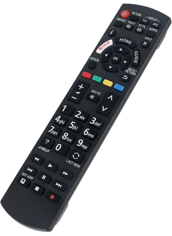 erorex - N2Qayb001211 Replaced Remote Control Compatible With Panasonic 4K Tv Tx 65Gx800E Tx 50Gx800E Tx 58Gx800E Tx 40Gx800E Tx58Gx800E Tx65Gx800E Tx40Gx800E Tx50Gx800E - Image 1