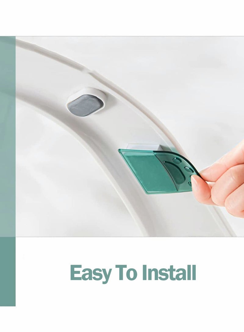 Barakah Toilet Cover Lifter, 6 Pcs Cat Paw Toilet Seat Lifter Plastic Toilet Lid Lifters Avoid Touching Self adhesive Hygiene for Office, Hotel and Home - Image 5