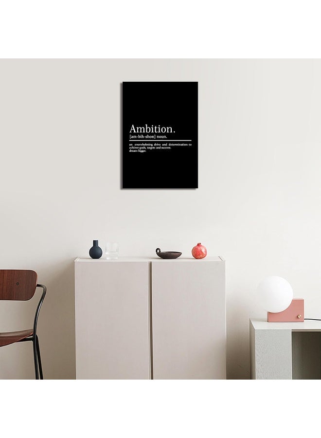 KAWAHONE Ambition Poster - Inspirational Positive Quote Wall Decor - Image 5