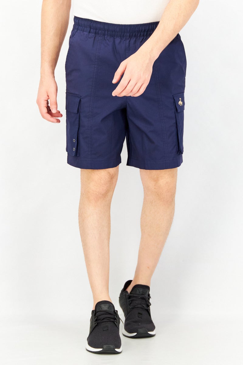 PUMA Men Sportswear Fit Outdoor Shorts, Navy - Image 1
