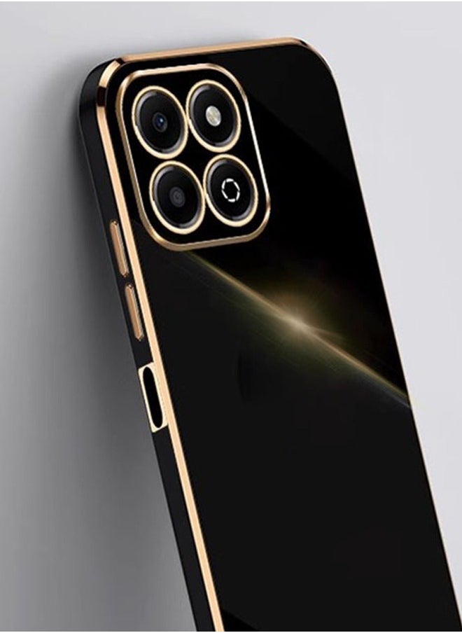Realfrog - Back Case Cover for Honor X7c 4G Back Cover | Gold Electroplating Chrome | Raised Edges | Super Soft-Touch | Bumper Back Case for Honor X7c 4G - Image 1
