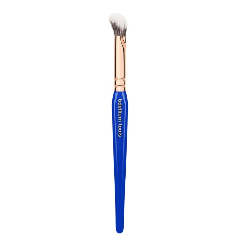 Bdellium Tools Professional Makeup Brush - Golden Triangle Series 788 BDHD Phase III - With All Vegan and Soft Synthetic Fibers, For Blend & Soften (Blue, 1pc) - Image 3