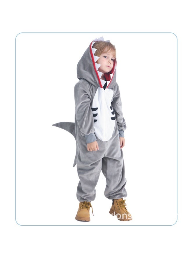 Shark Cartoon Children's Performance Costume - Image 3