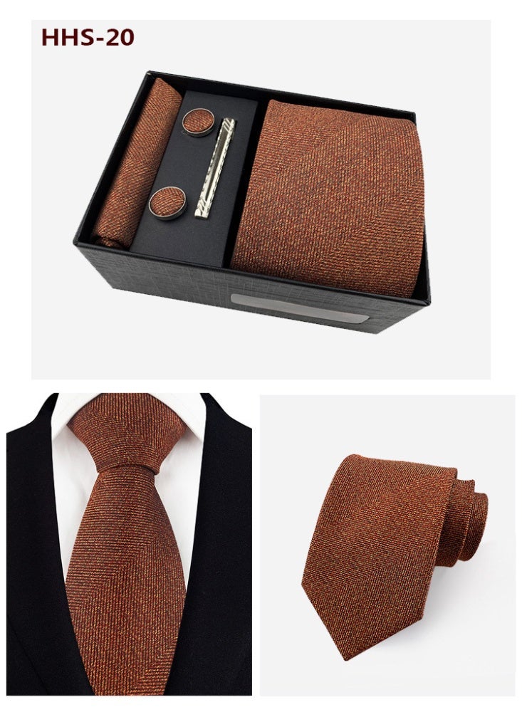 Shougu Men's Business Dress Tie Gift Box  - Image 2