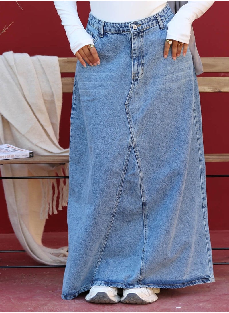 Tie Shop Tie Shop - Denim Skirt - Blue For Women 