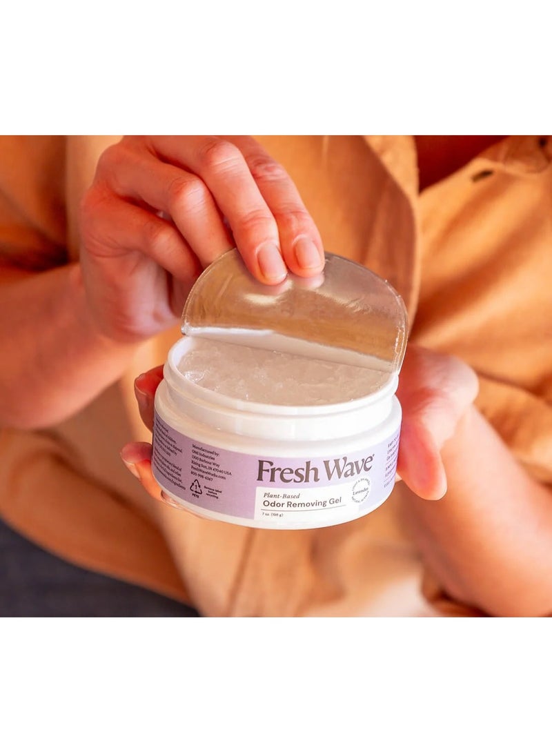 Fresh Wave Plant Based Lavender Odor Eliminating & Deodorizing Gel 198G - Image 2