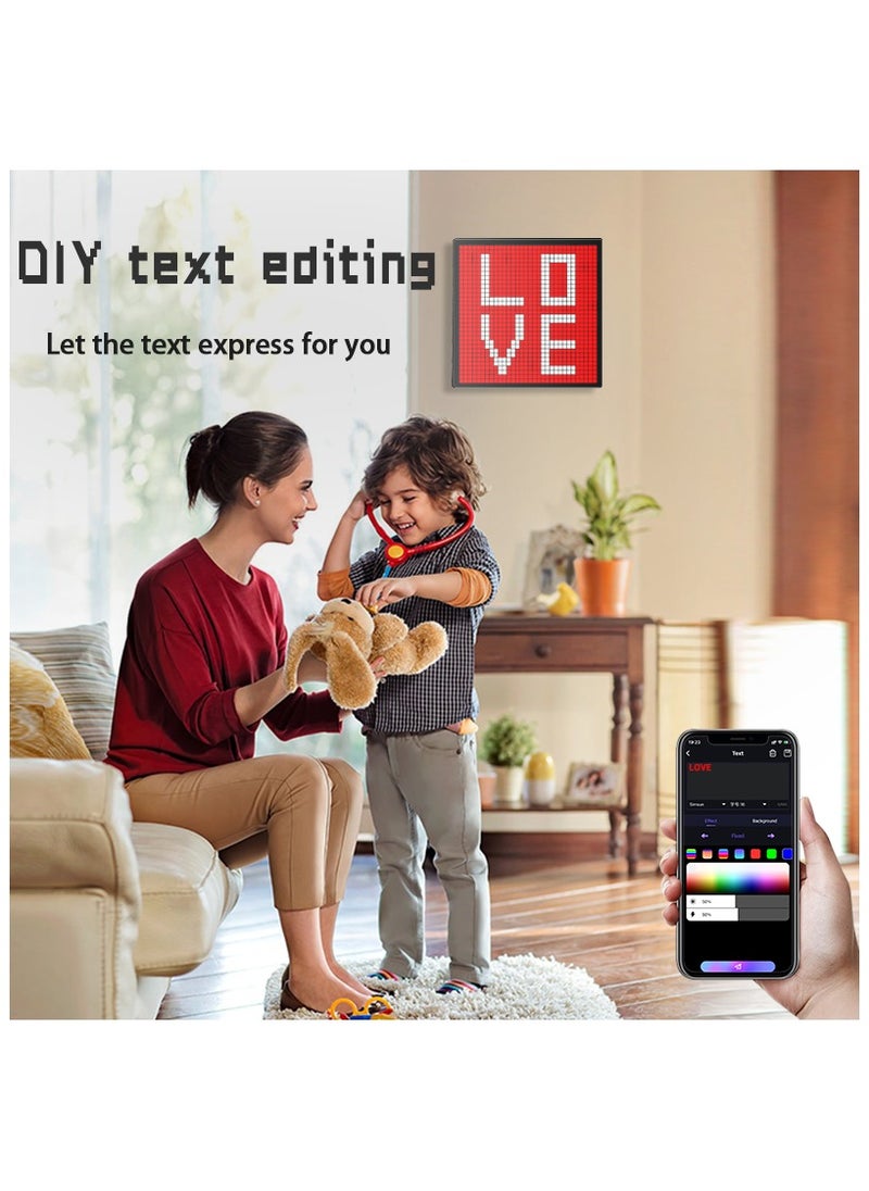 Generic - LED Pixel Display, 32x32 Programmable LED Screen with APP Control for Home Decoration, Business Advertisement - Image 1