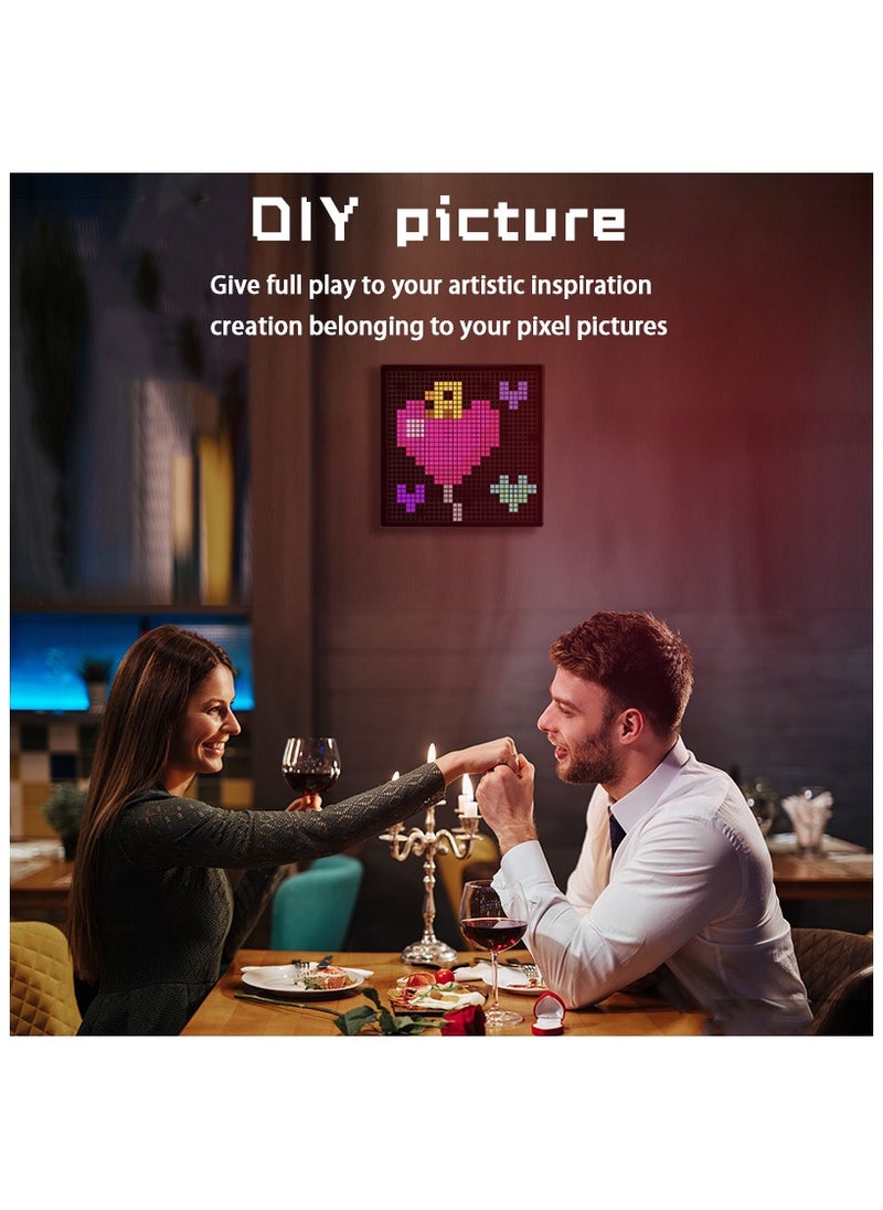 Generic - LED Pixel Display, 32x32 Programmable LED Screen with APP Control for Home Decoration, Business Advertisement - Image 1